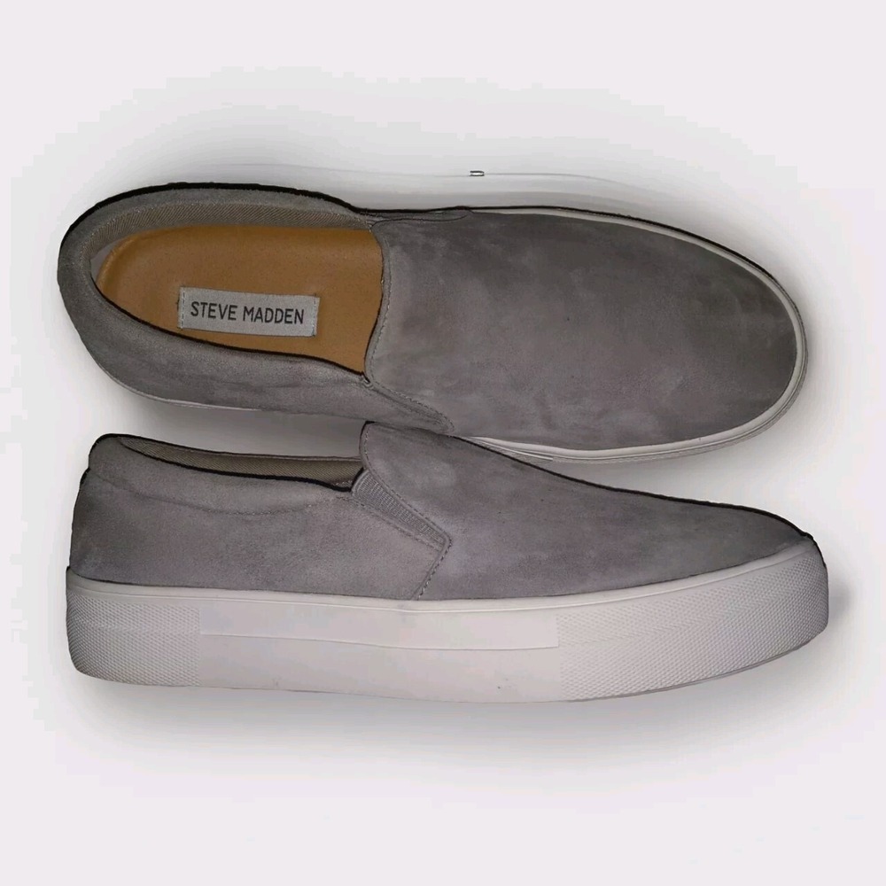 Steve Madden Gills Gray Activewear Leather Men's Size‎ 9.5